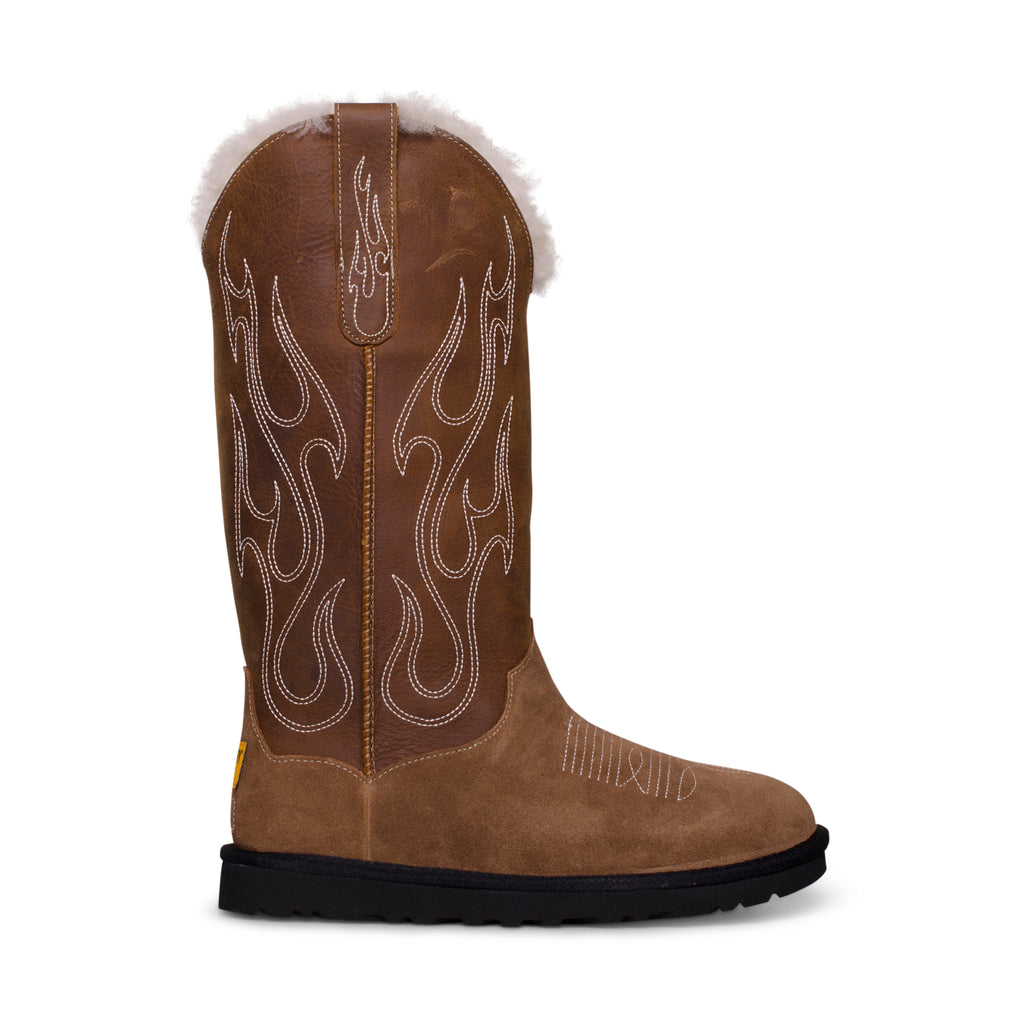 UGG x Gallery Dept Stitched Brown Boots - Men's – MyCozyBoots