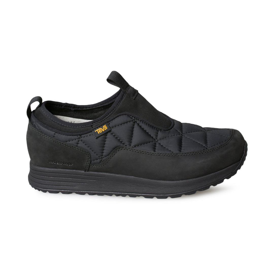 TEVA Ember Commute Slip-On Waterproof Black Shoes - Men display picture 2