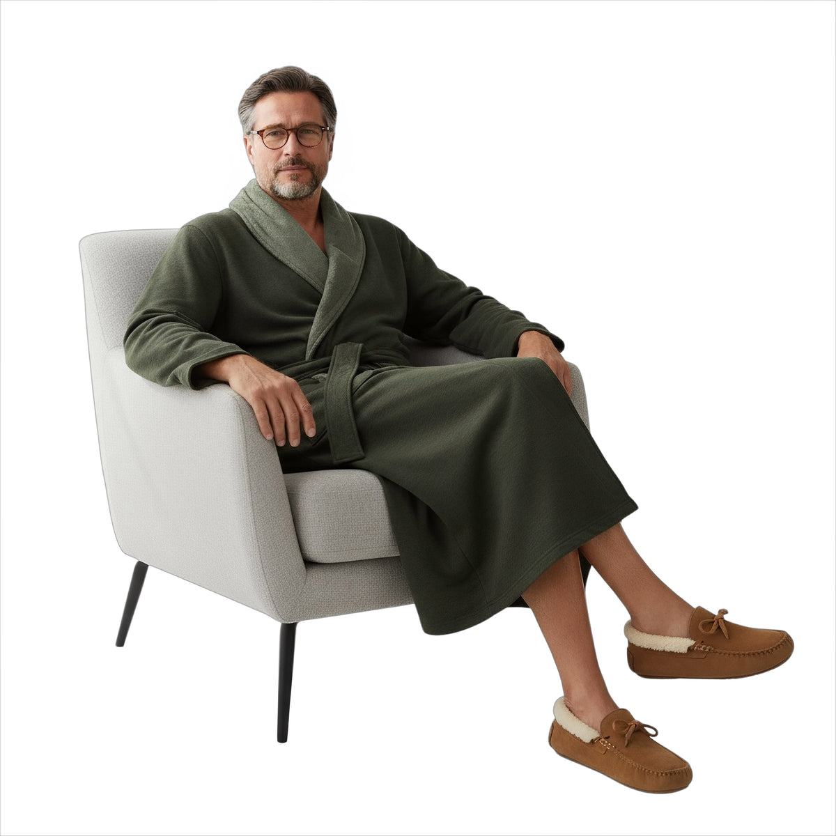UGG Robinson Volcano Olive Robe - Men's – MyCozyBoots