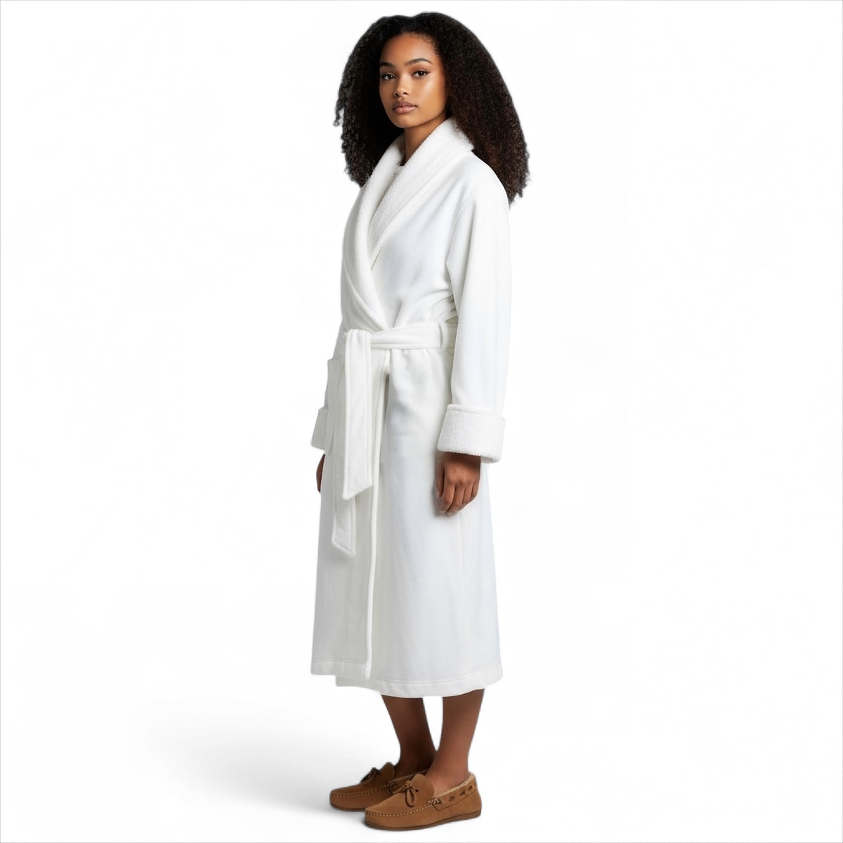 UGG Duffield II Cream Robe - Women's – MyCozyBoots