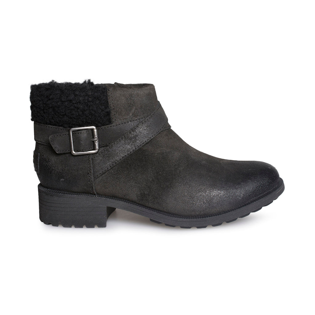 UGG Benson Black Boots Women's – MyCozyBoots - Main Image