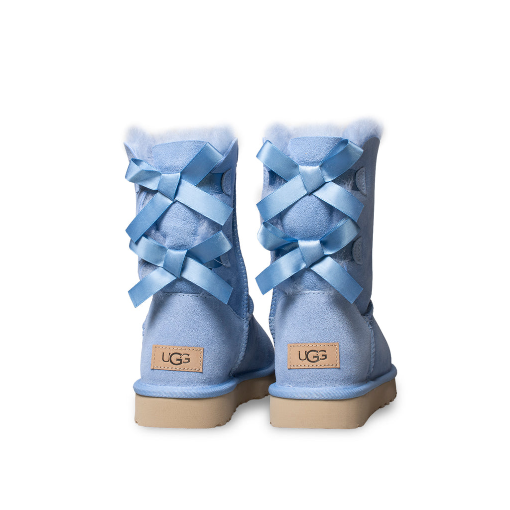 Light blue uggs outlet with bows