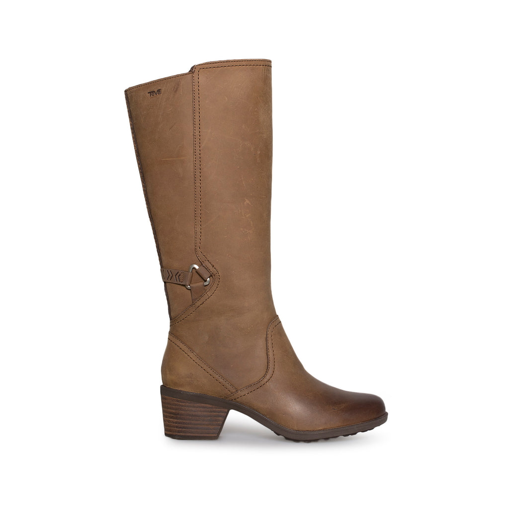 Teva Foxy Tall WP Brown Boots MyCozyBoots