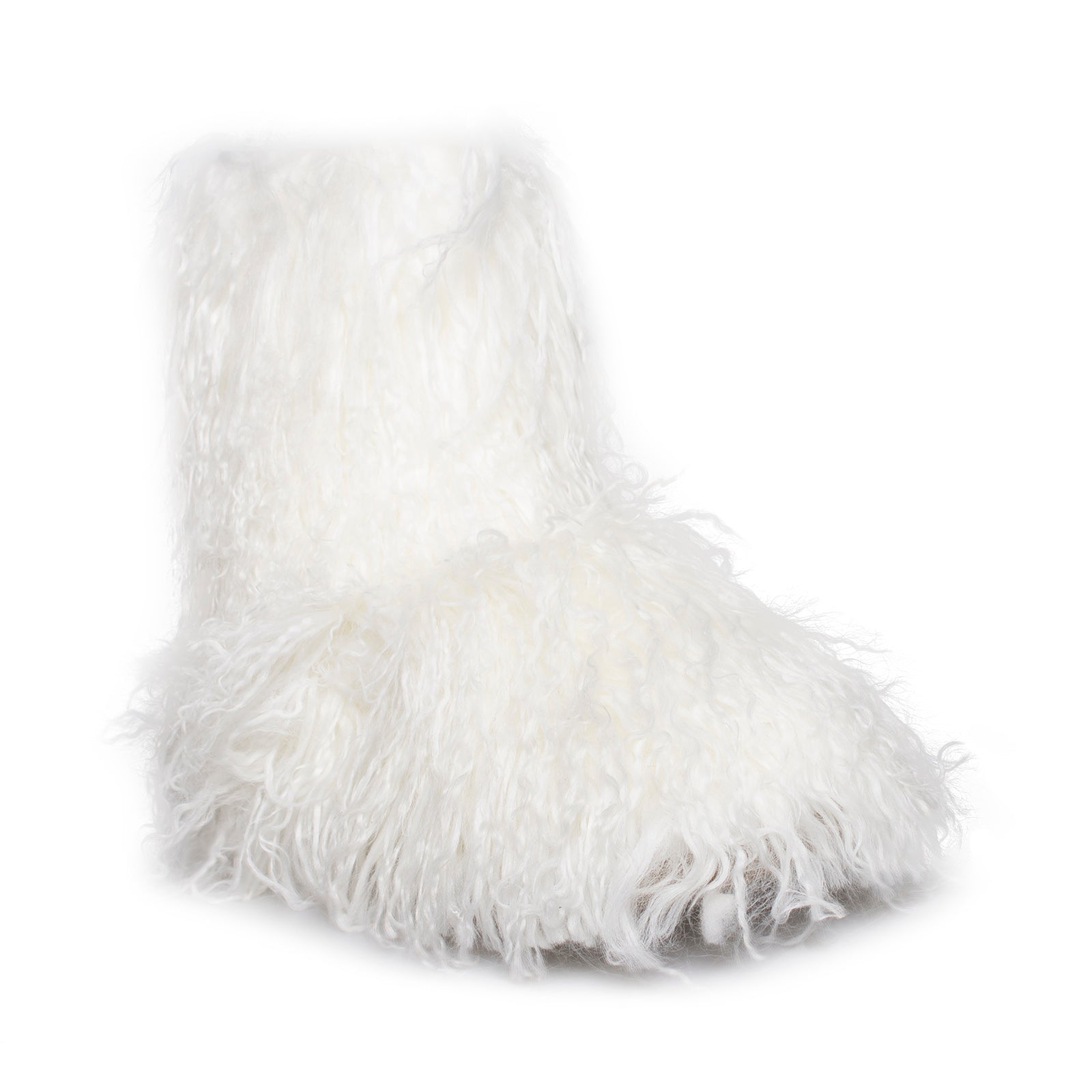 UGG Fluff Momma Mongolian White Boots – MyCozyBoots