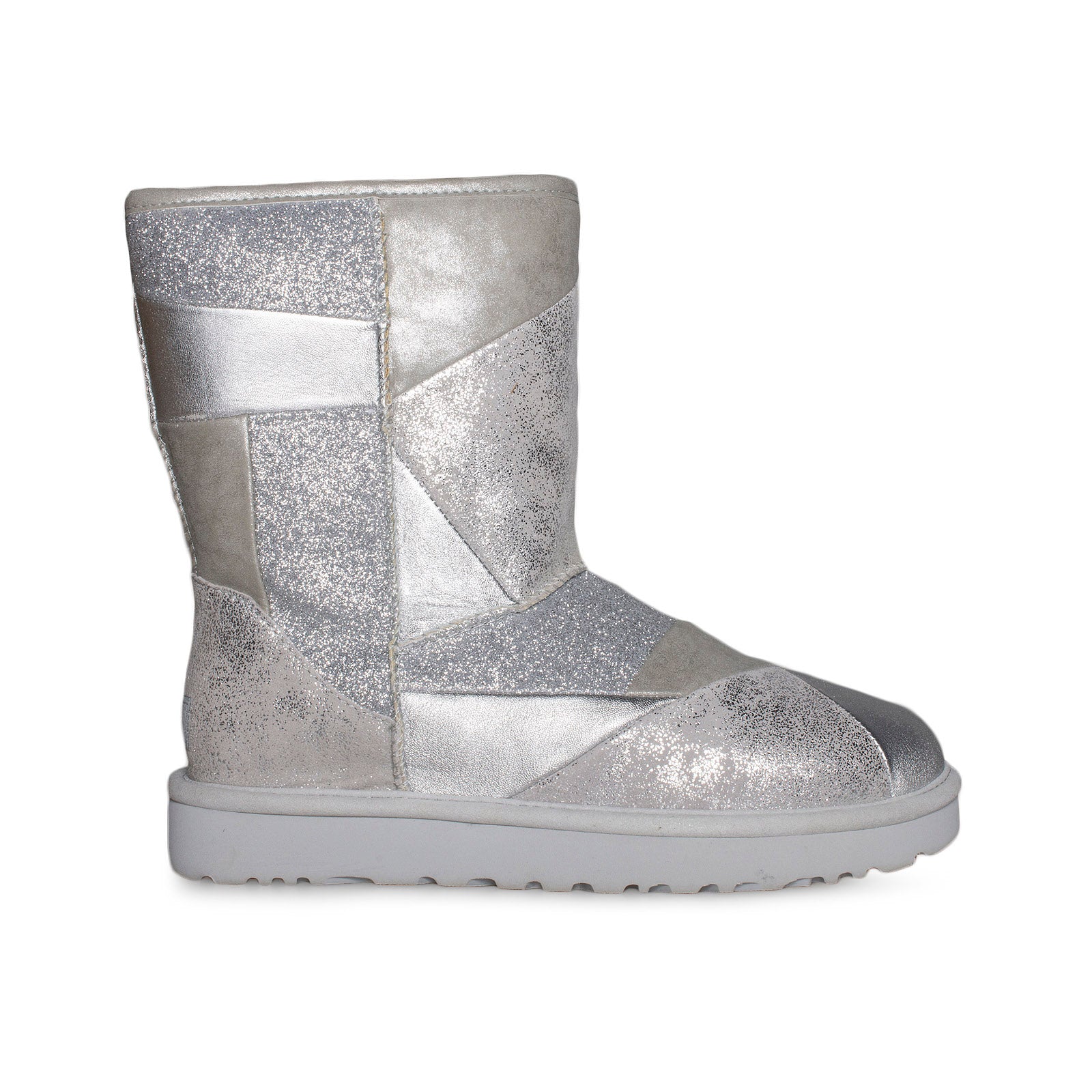 Ugg classic glitter hot sale patchwork boot