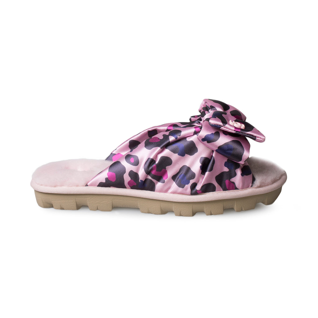 UGG Lushette Leopard Puffer Fairy Tale Slippers Women's
