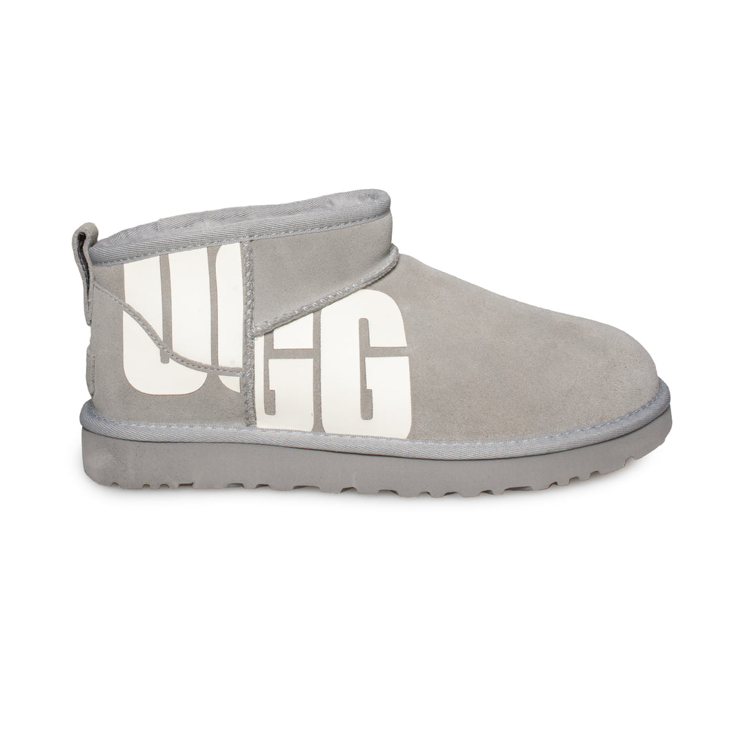 美品 UGG クラシック ミニ デコ 27.0 グレー UGG クラシック ミニ デコ 26.0 グレー