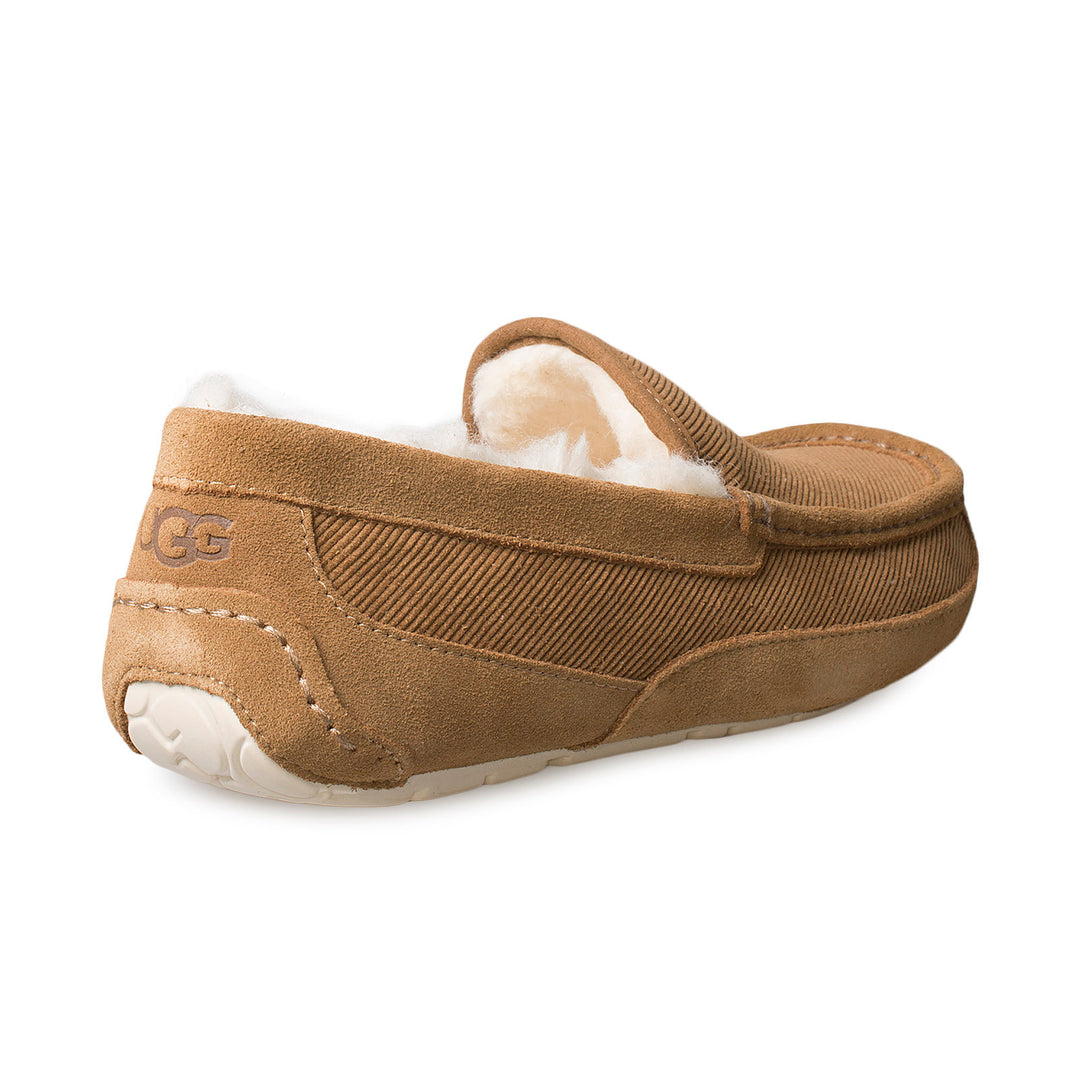 UGG Ascot Corduroy Chestnut Slippers - Men display picture 3