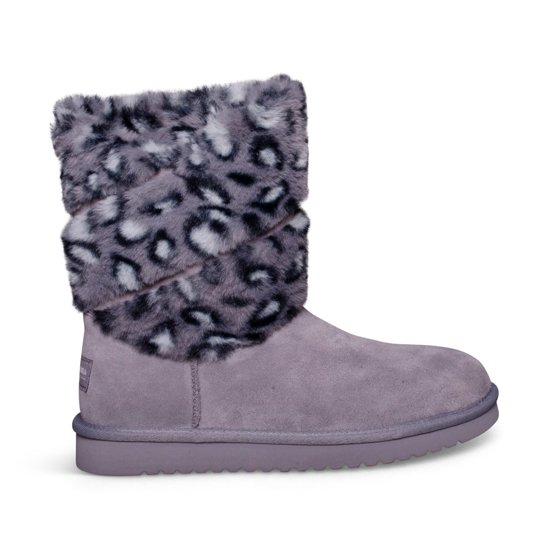 Koolaburra By UGG Dezi Short Leopard Pebble Boots Women's