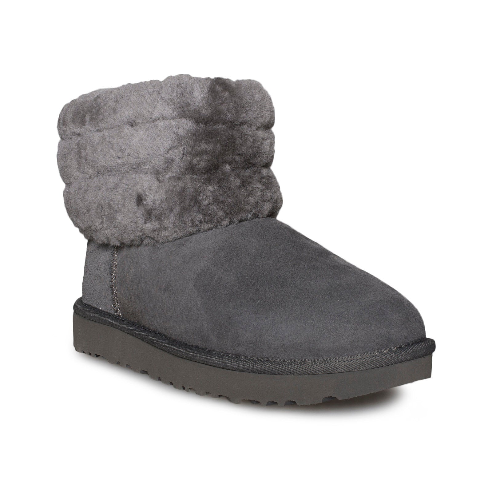 Mini fluff quilted ugg boot Outlet