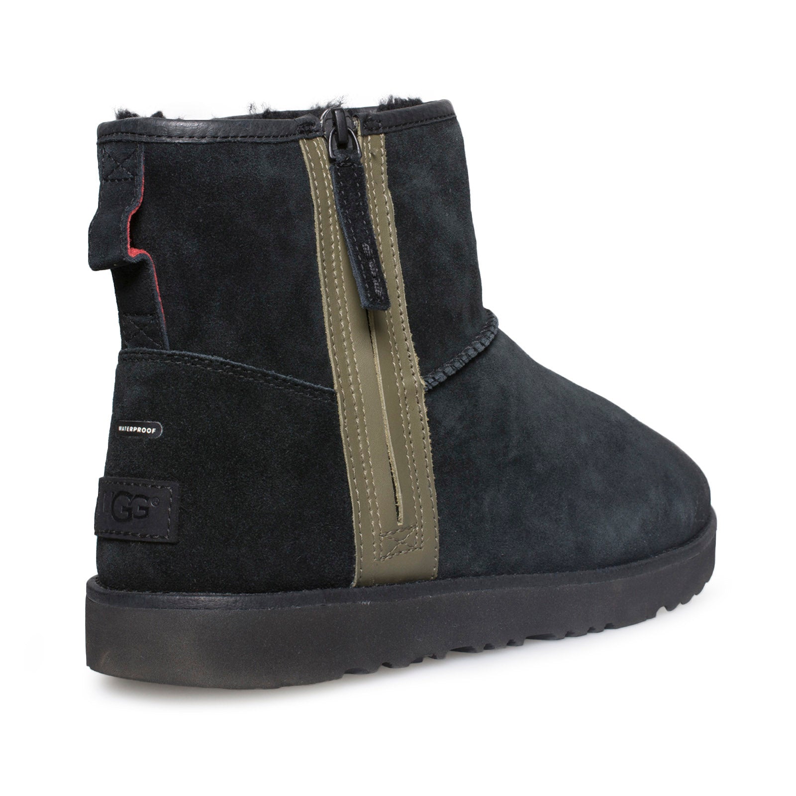 UGG Classic Mini Zip Waterproof Black Boots – MyCozyBoots