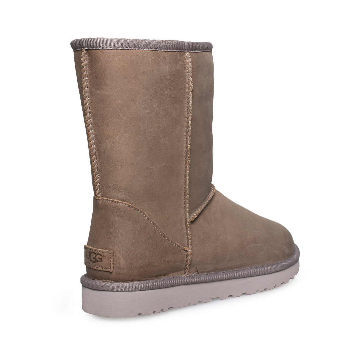 UGG Classic Short Leather Feather Boots – MyCozyBoots