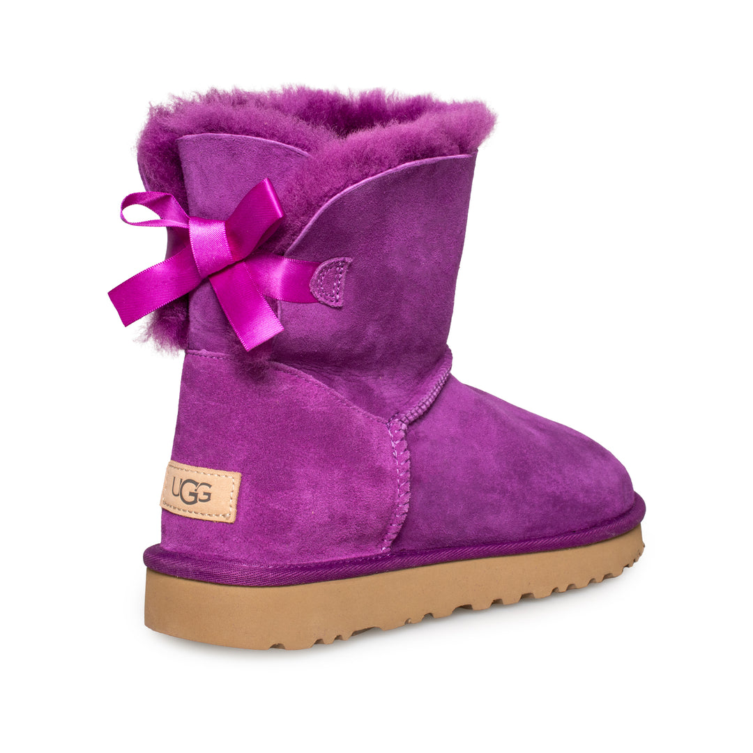 Ugg classic mini top bow II boots NEW