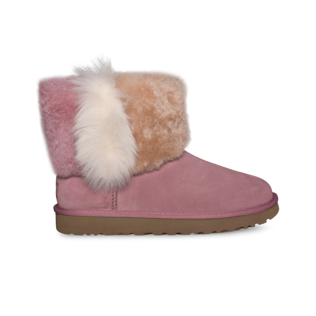 UGG Boots with Classic Mini Twist, Pink factory Dawn, Women's Size 10