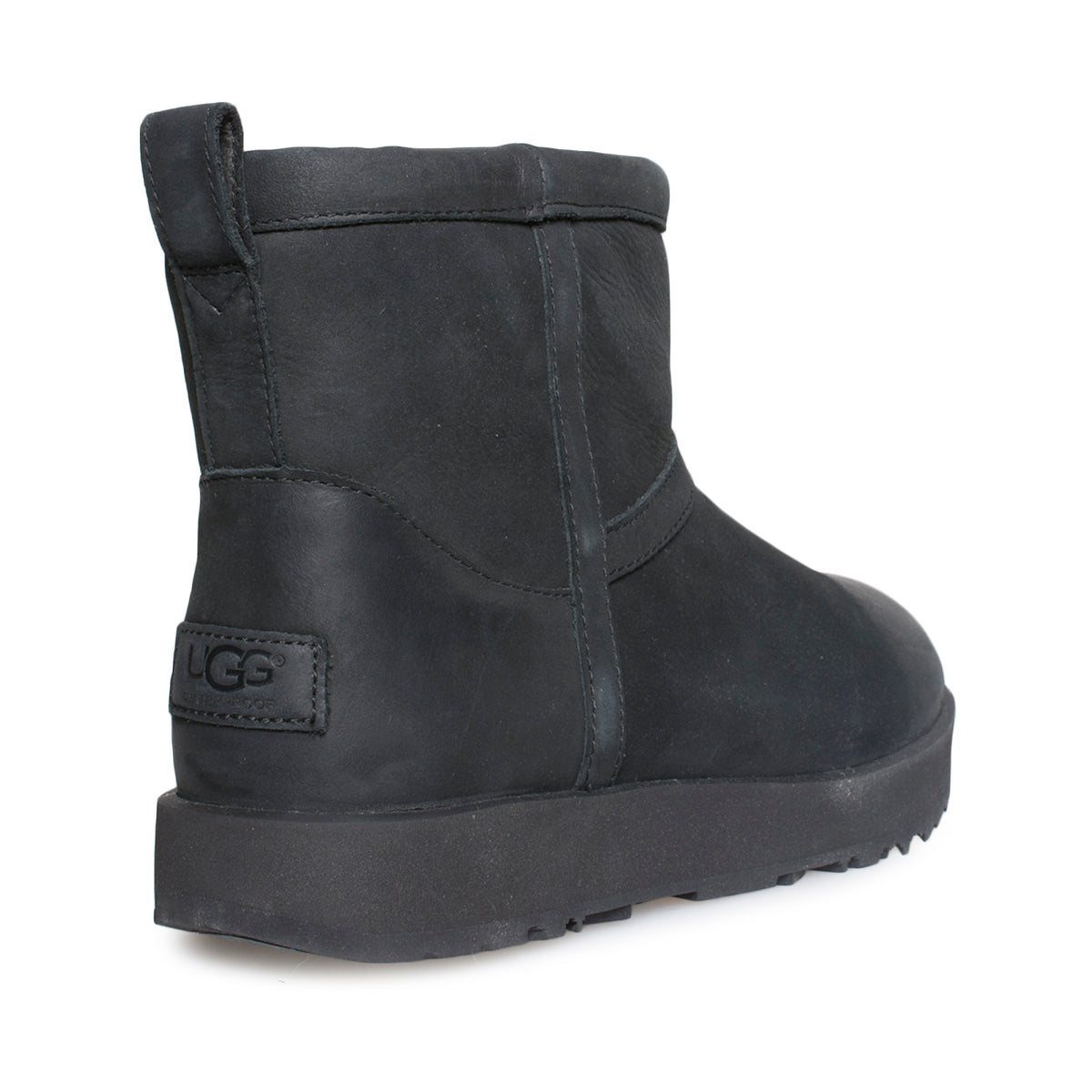 UGG Classic Mini Waterproof Black Boots – MyCozyBoots