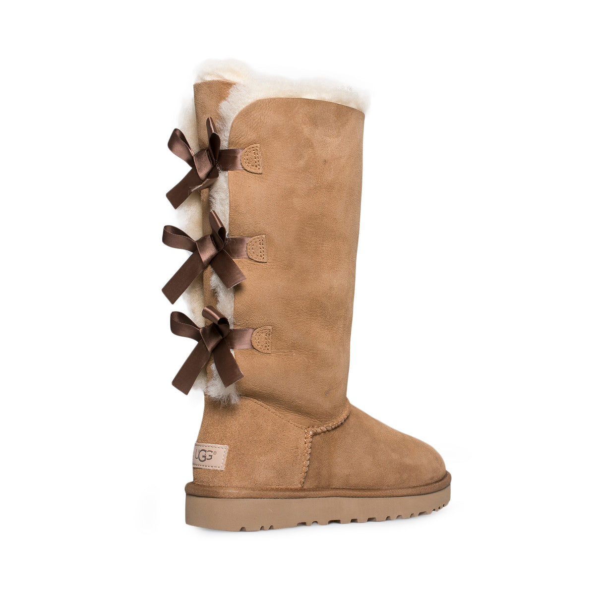 UGG Bailey Bow II Tall Chestnut Boots - Women's – MyCozyBoots
