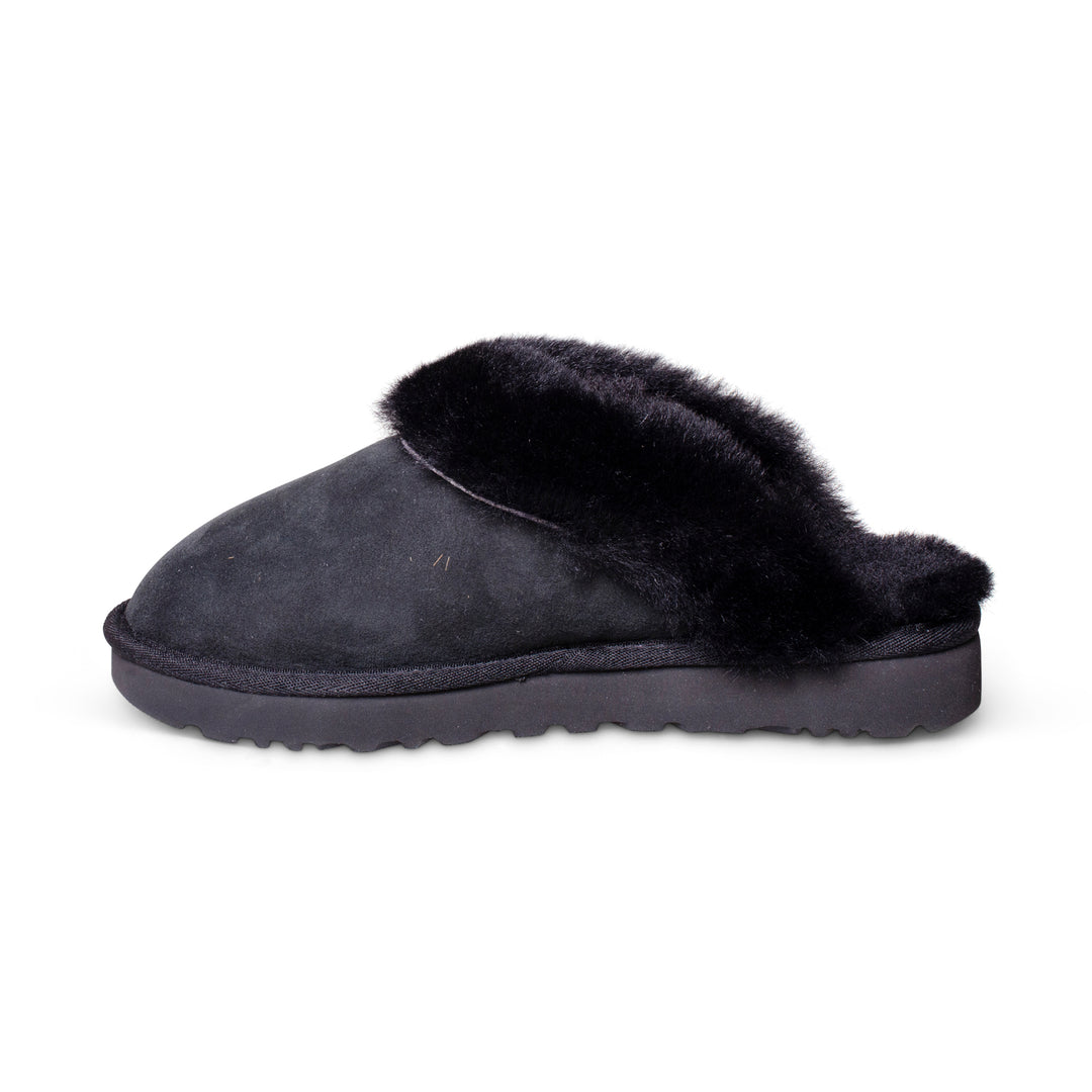 UGG Classic Slipper II Black Slippers - Women's – MyCozyBoots