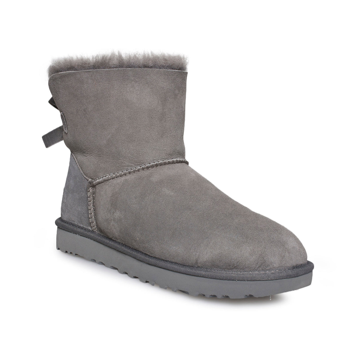 UGG Mini Bailey Bow II Grey Boots – MyCozyBoots