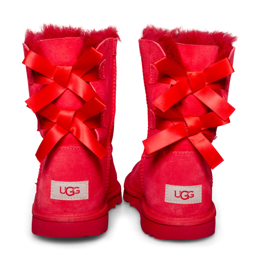 Shoes Ugg Red Ugg Boots Womens Ugg Classic Red Uggs With Ribbon