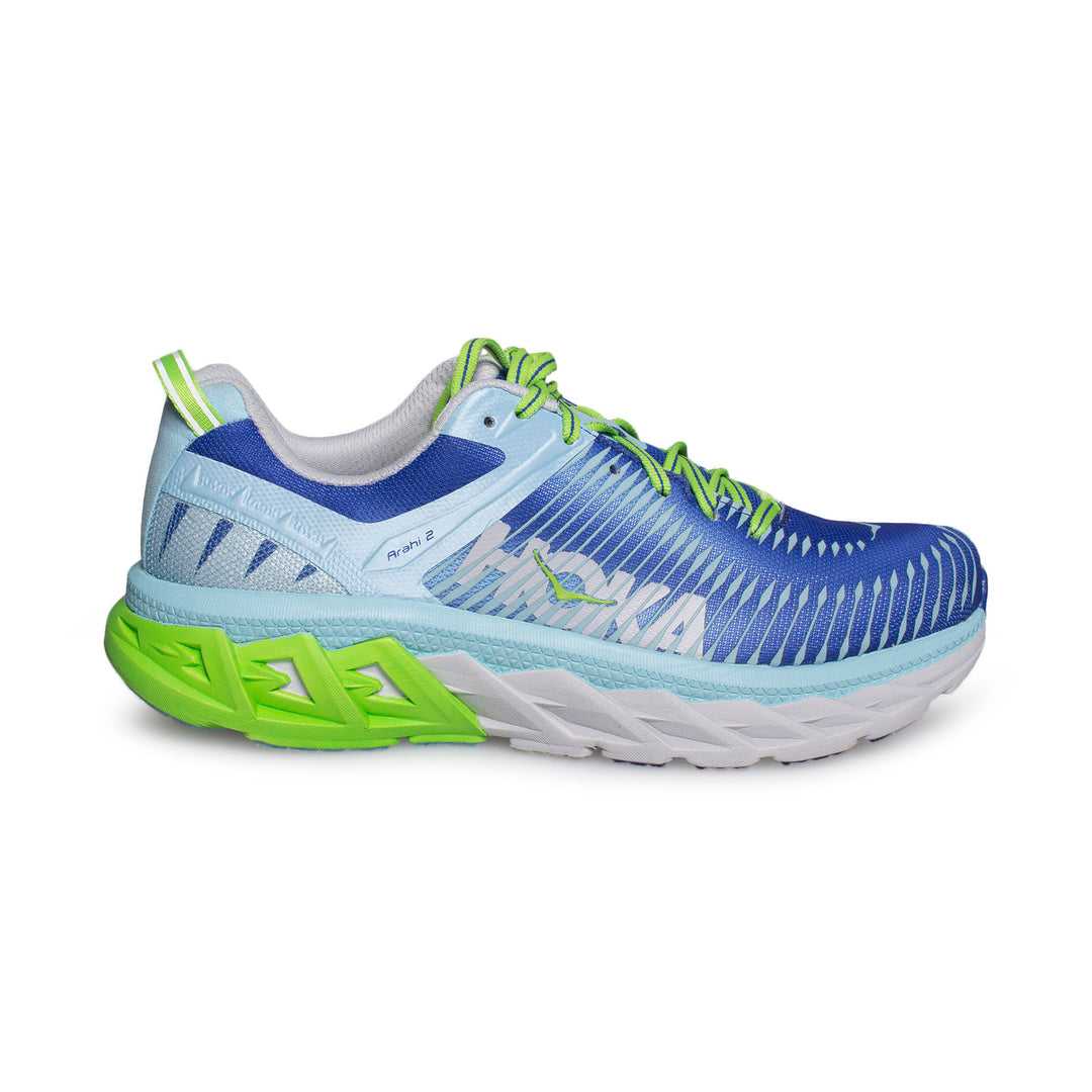 HOKA Arahi 2 Sky Blue Surf the Web Running Shoes Women s MyCozyBoots