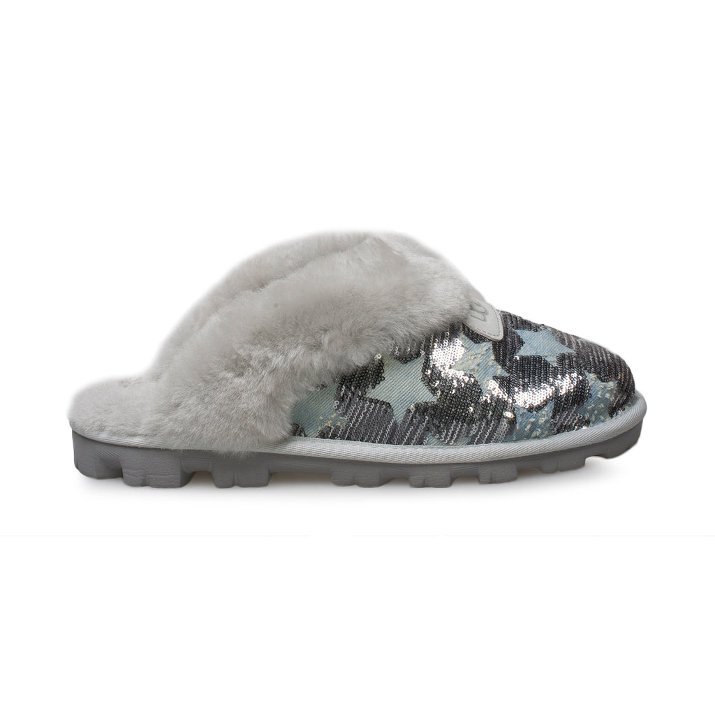 Coquette Slippers Ugg Flip Flop Slippers Grey UGG Australia Womens