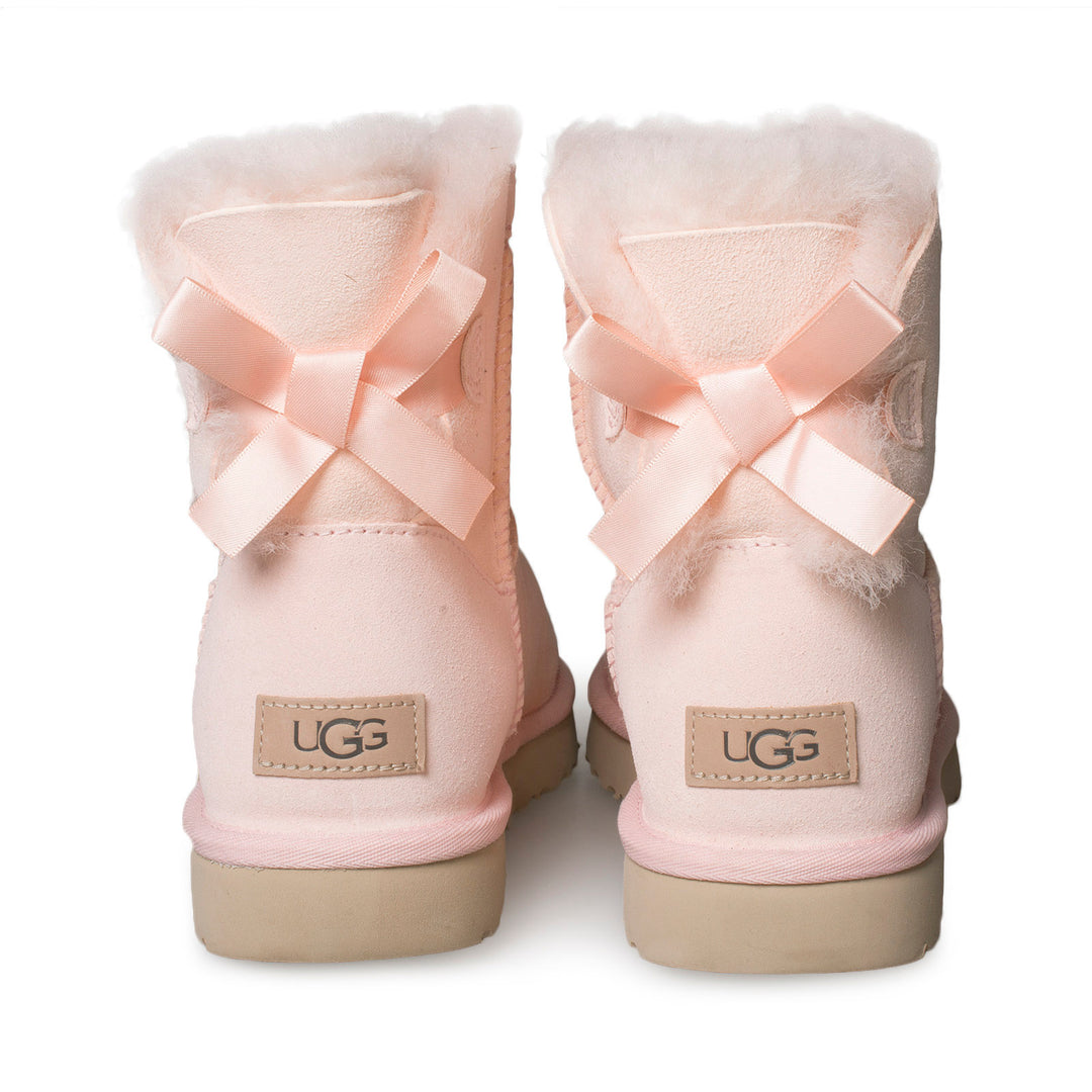 UGG Mini Bailey Bow ii Rose Mallow Boots Women s MyCozyBoots