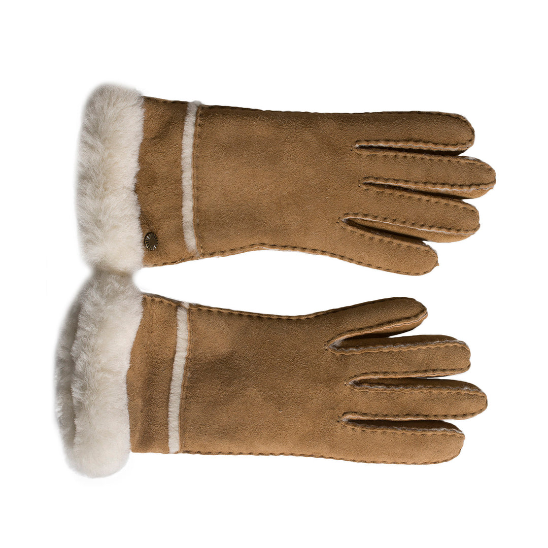 UGG Seamed Tech Gloves Chestnut