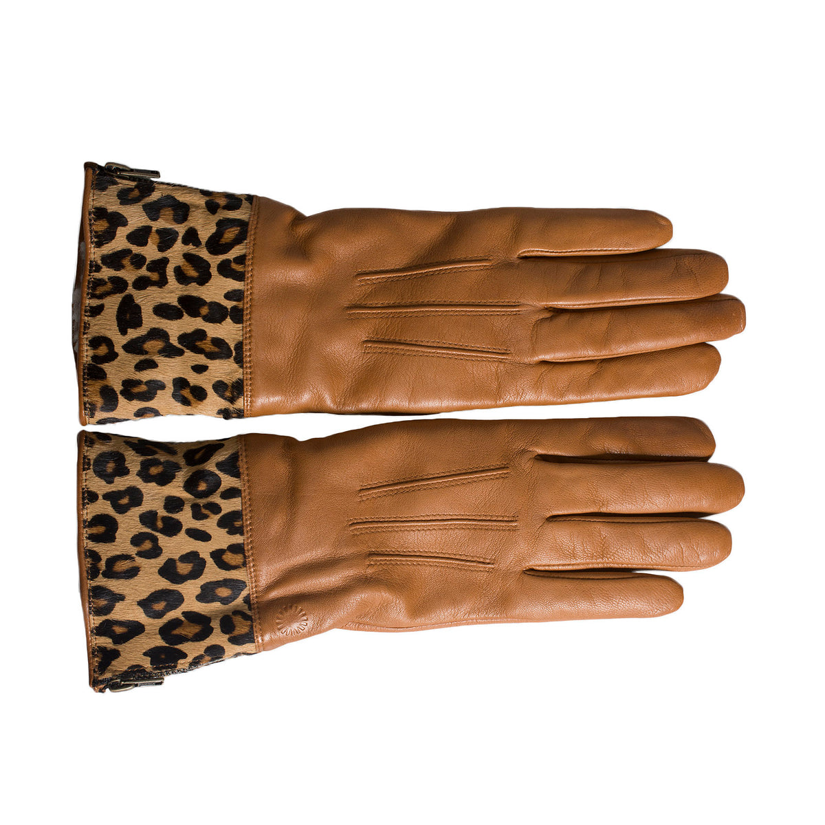 UGG Animal Skin Tan Leopard Gloves Women's MyCozyBoots