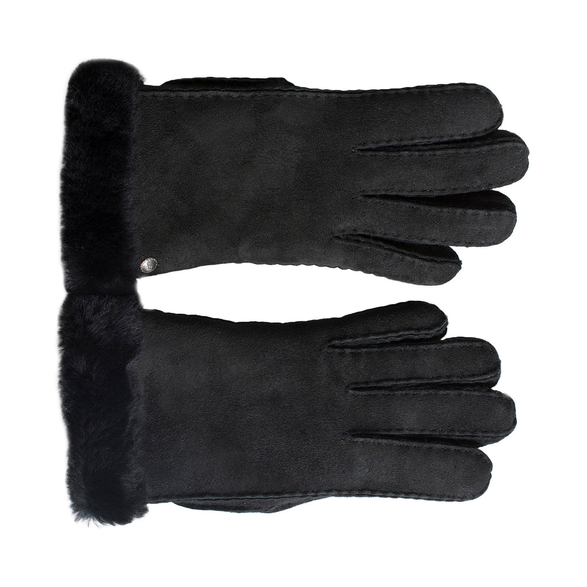 UGG Carter Shearling Black Gloves Women's MyCozyBoots