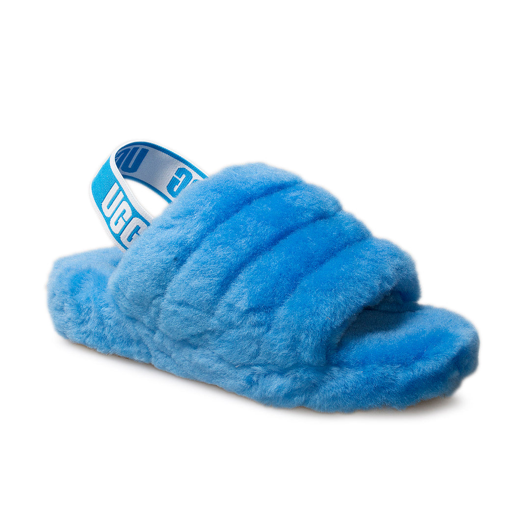 Blue ugg slides hotsell