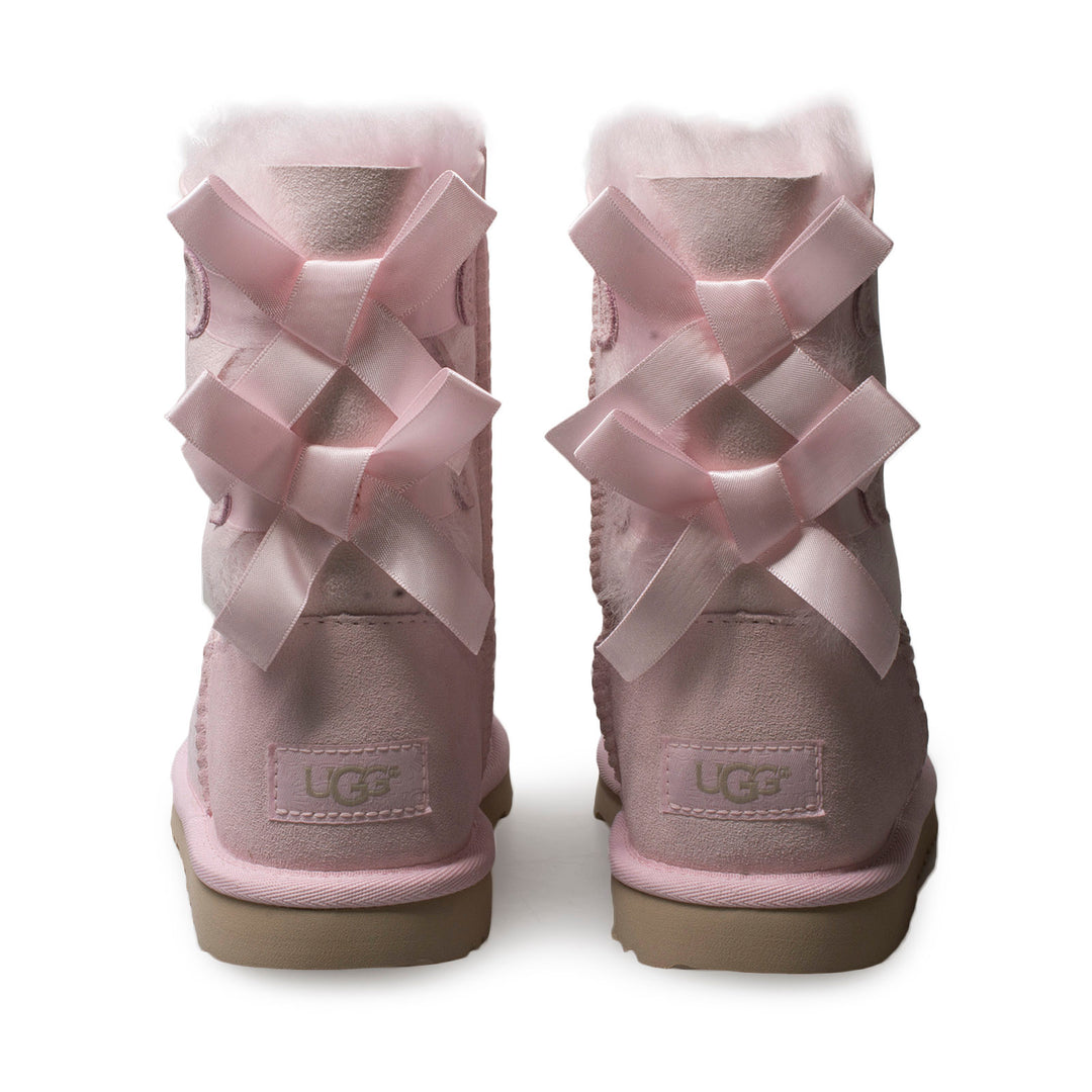 UGG Bailey Bow II Seashell Pink Boots Youth MyCozyBoots