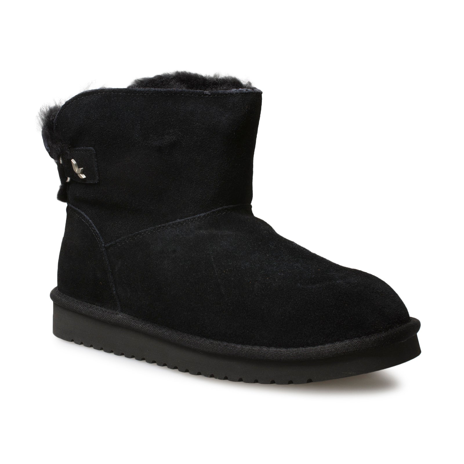 Koolaburra By UGG Jaelyn Mini Black Boot's - Women's â MyCozyBoots