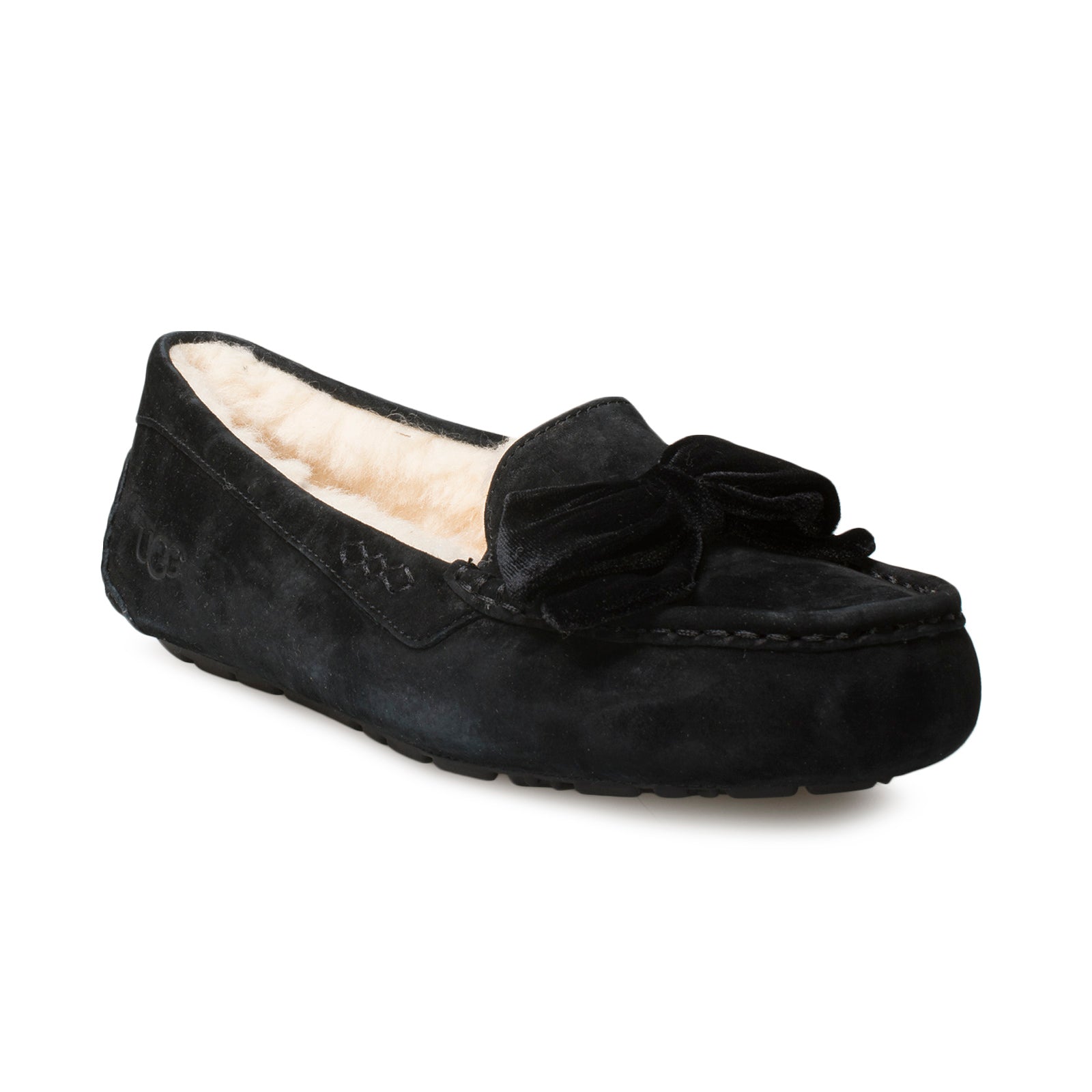 Ugg clara sale velvet ribbon