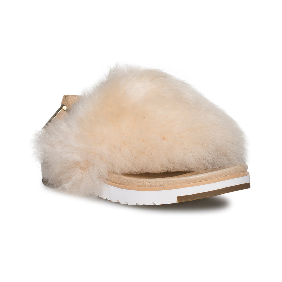 UGG Holly Soft Ochre Sandals Women's – MyCozyBoots