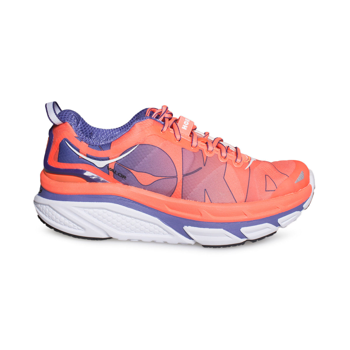 HOKA Valor Neon Coral / Corsican Blue Running Shoes - Women's – MyCozyBoots