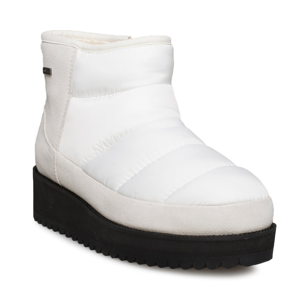 UGG Ridge Mini White Boots - Women's – MyCozyBoots