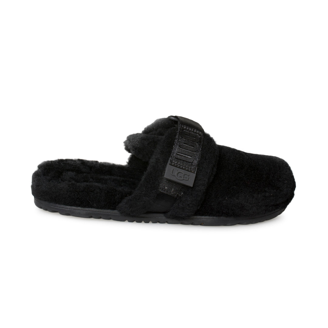 UGG Fluff It Black TNL Slippers - Men display picture 3