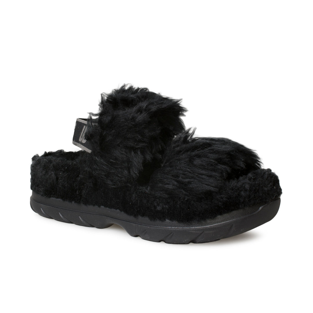 【値下げ】UGG SUPER FLUFF SLIPPER ブラック Super Fluff Slipper | UGG