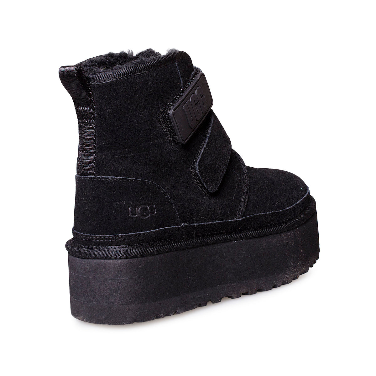 UGG Neumel Platform Black Boots - Women's – MyCozyBoots