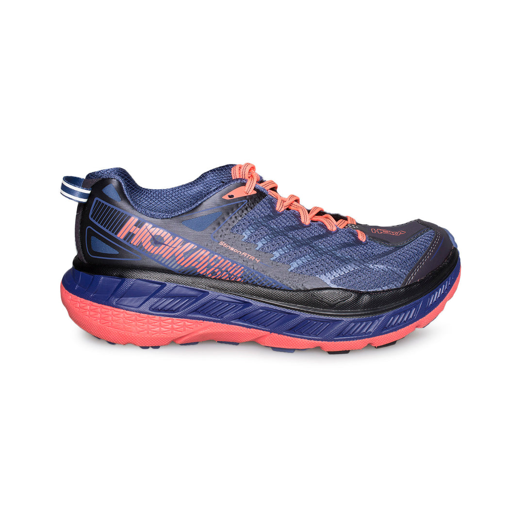 Hoka One One Stinson ATR 4 Marlin Neon Coral Running Shoes Women s MyCozyBoots