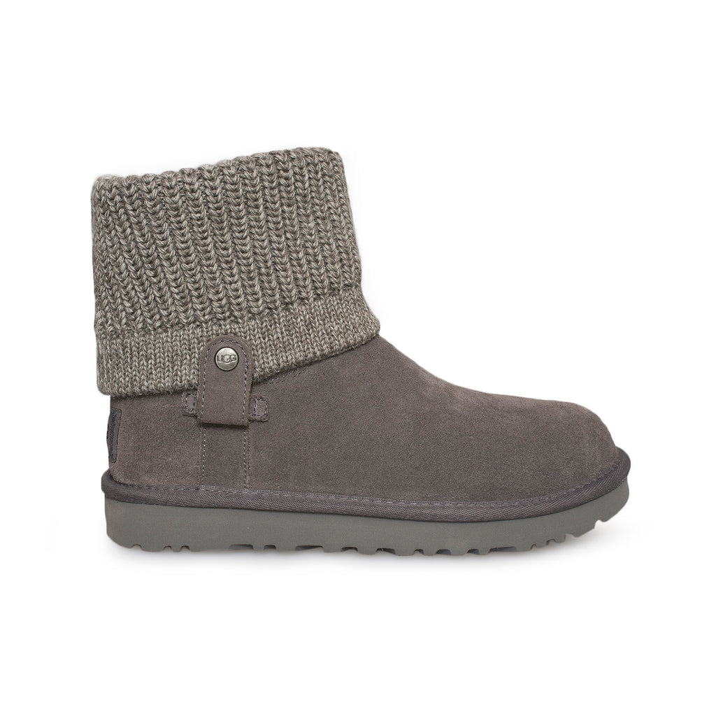 Ugg saela sale knit cuff boot