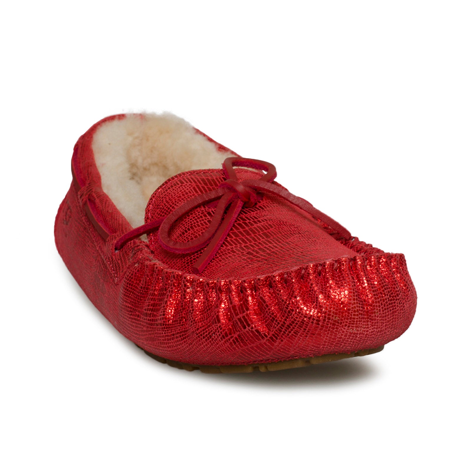 UGG Dakota Metallic Jester Red Shoes – MyCozyBoots