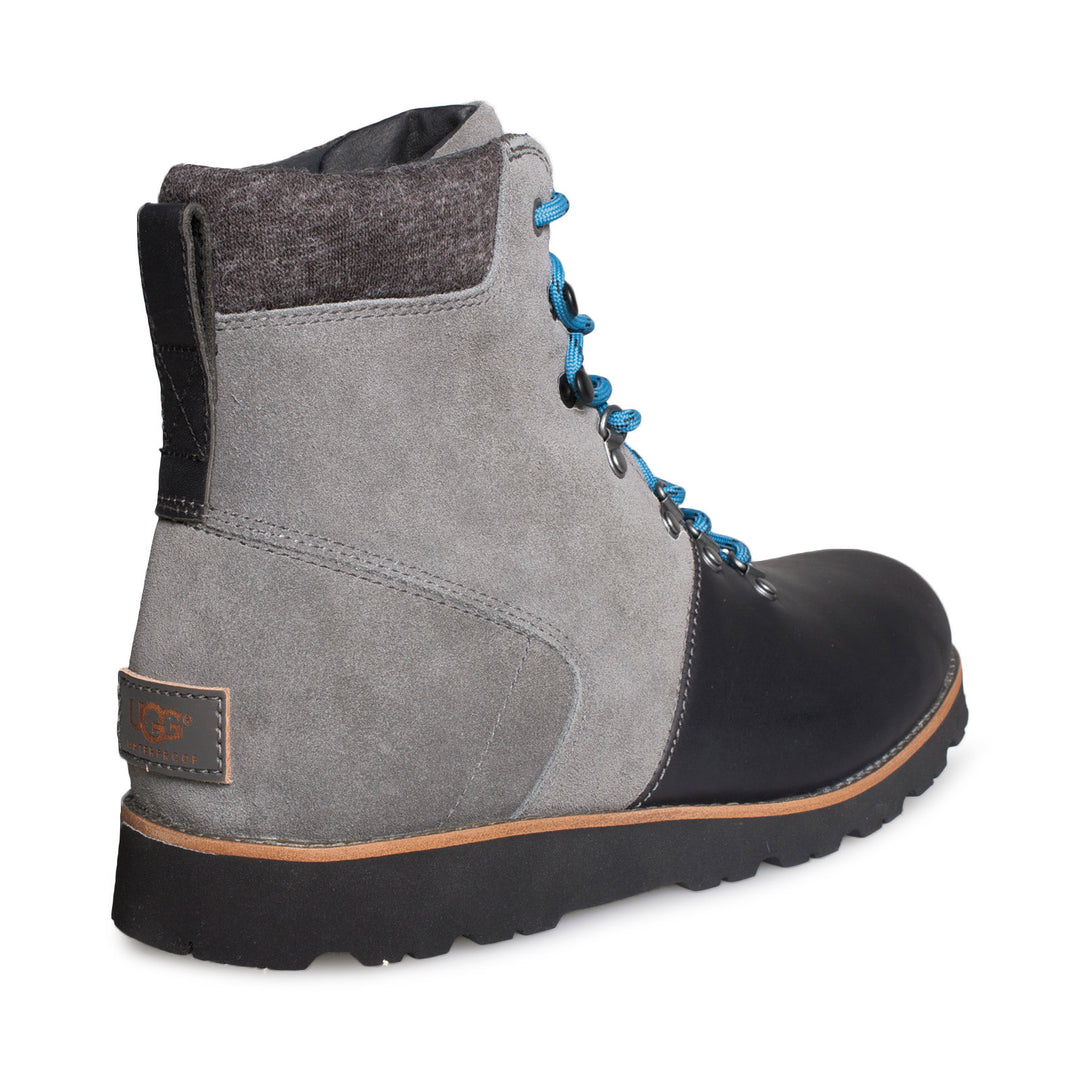 UGG Halfdan Charcoal Boots - Men display picture 3