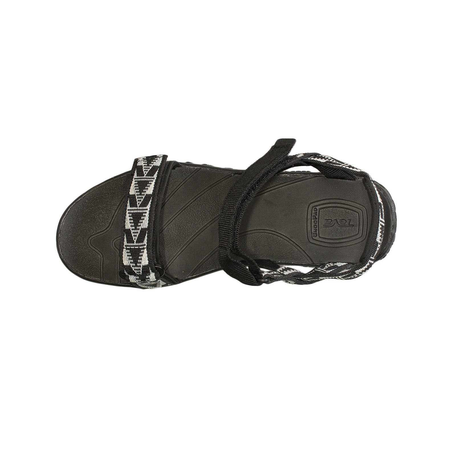Teva Terra Float Nova Black White Sandals â MyCozyBoots
