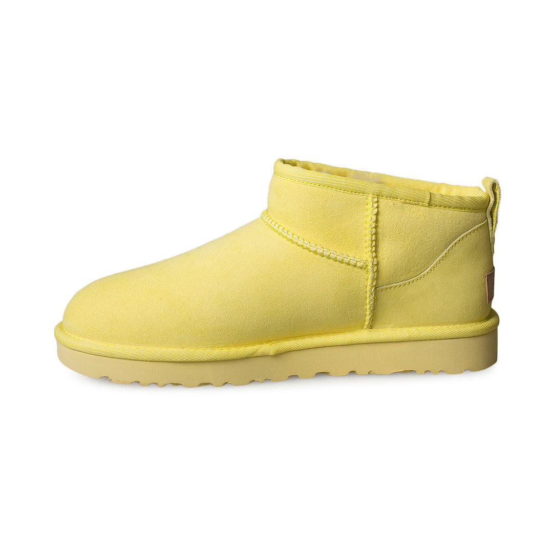 UGG Classic Ultra Mini Margarita Yellow Boots - Women's – MyCozyBoots