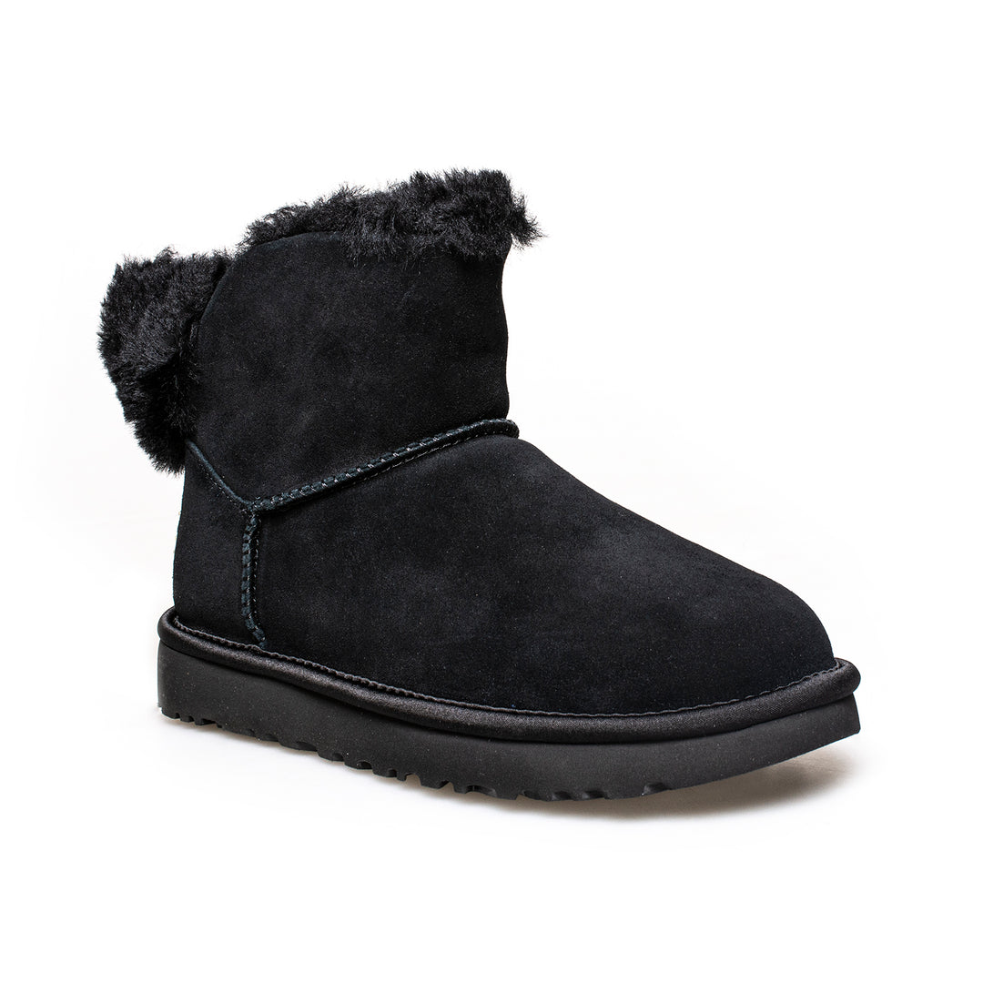 UGG Classic Bling Mini Black Boots - Women's – MyCozyBoots