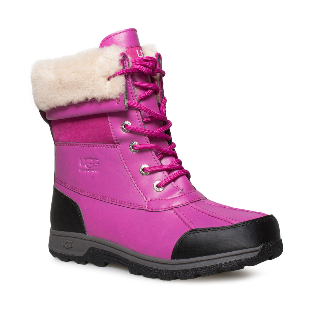 Kids UGG Butte II Fuchsia Waterproof 2024 Boots Sz 5