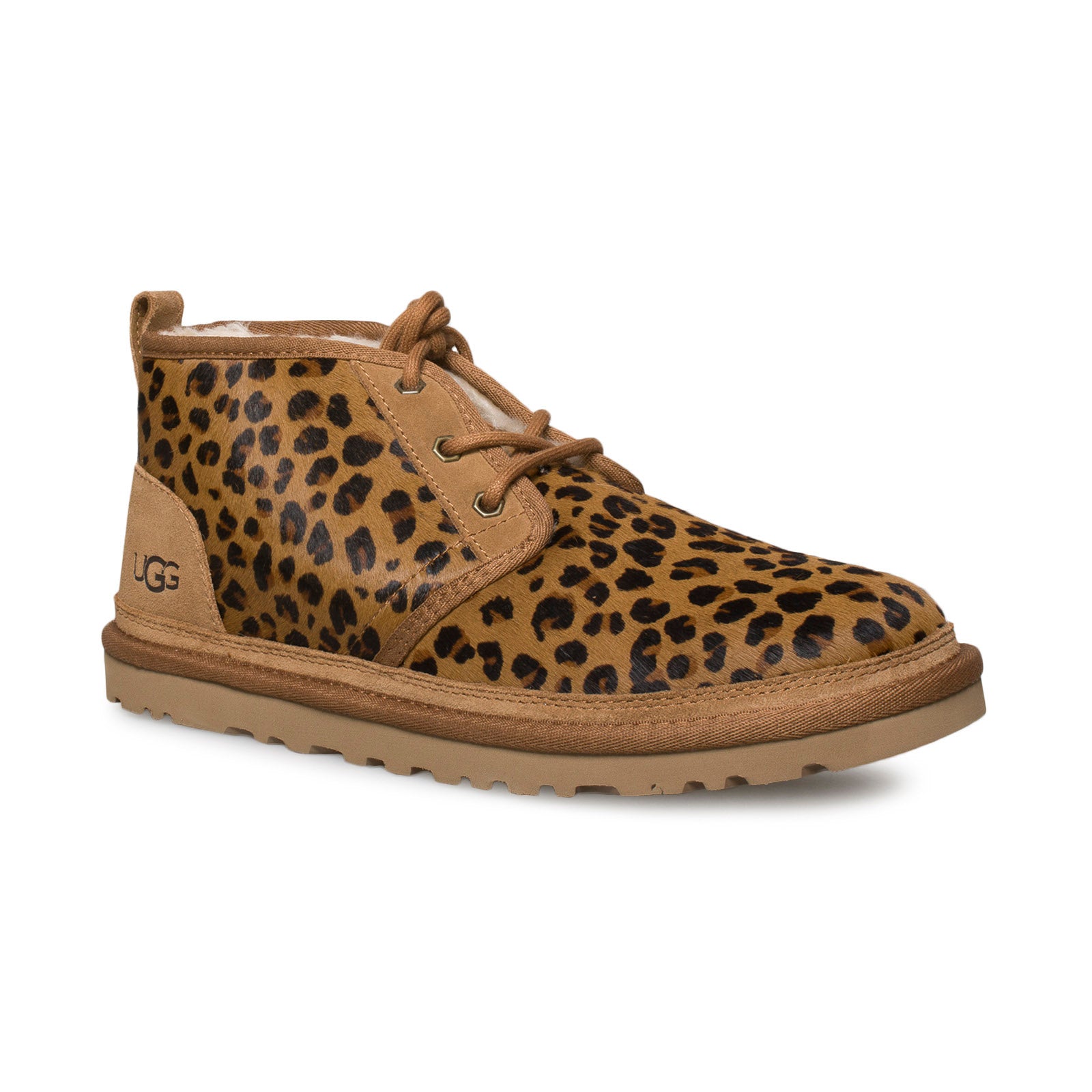 UGG Neumel Leopard Natural Boots - Women's – MyCozyBoots