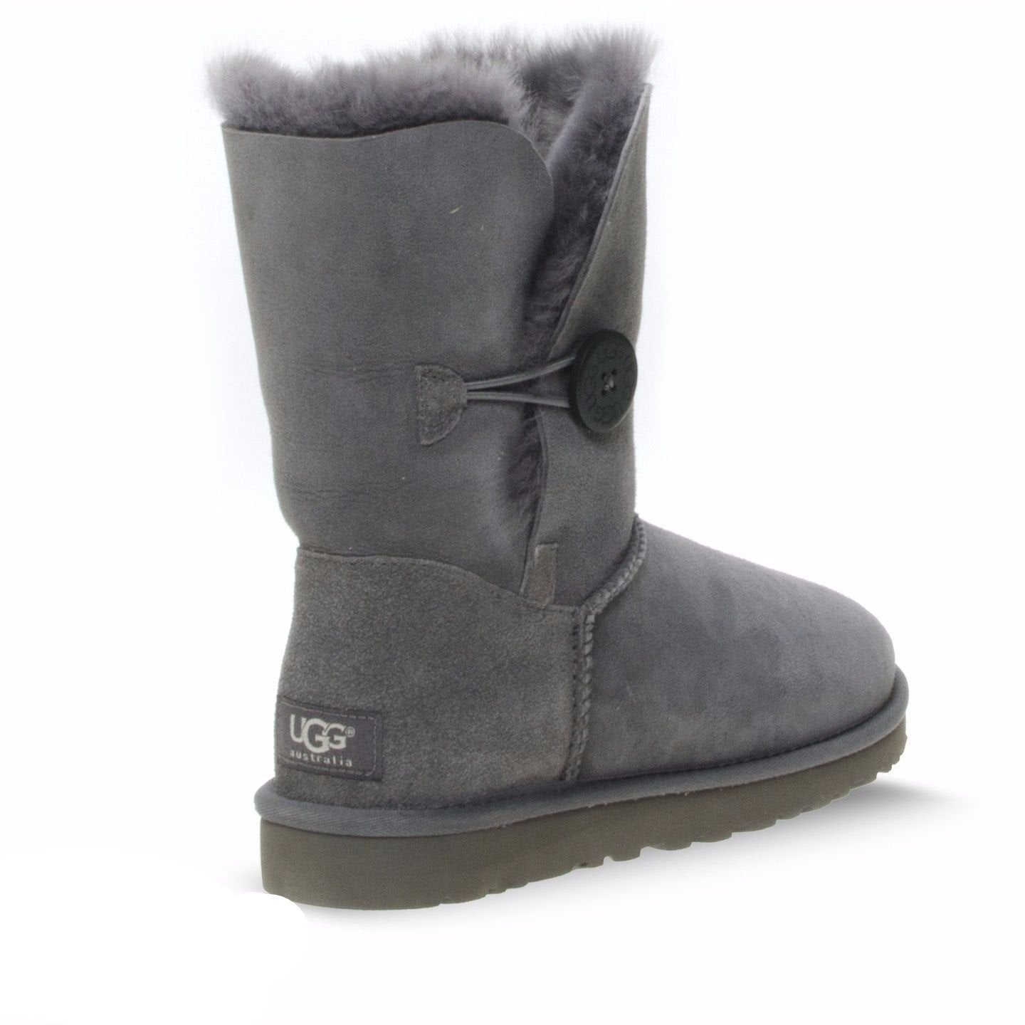 UGG Bailey Button Gray Boots – MyCozyBoots