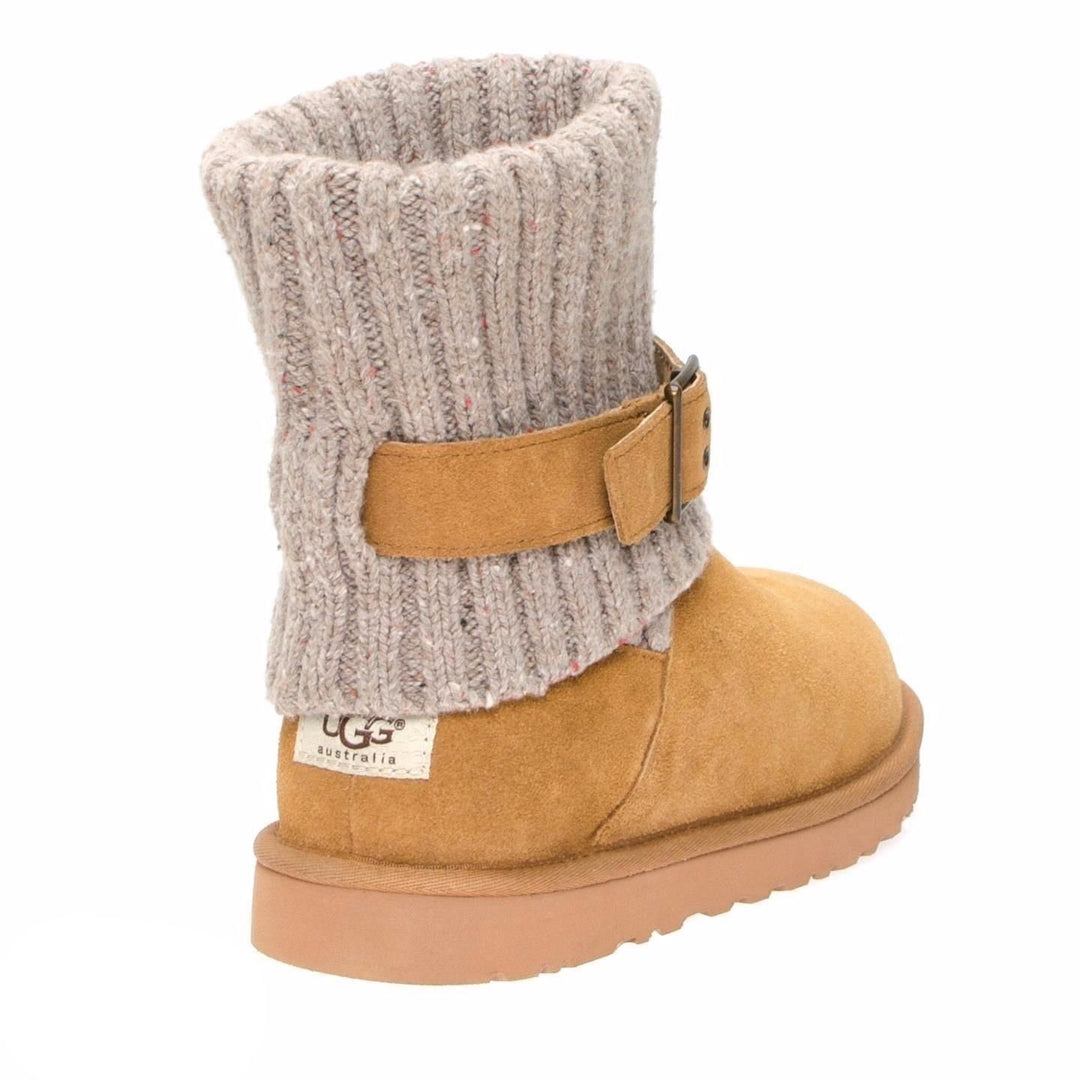 Chestnut 2024 Uggs Cambridge Knit Suede 1003175 Boots Booties 6